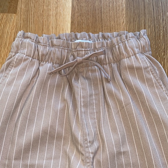 Abercrombie Brown Pinstripe Pants - Picture 2 of 5